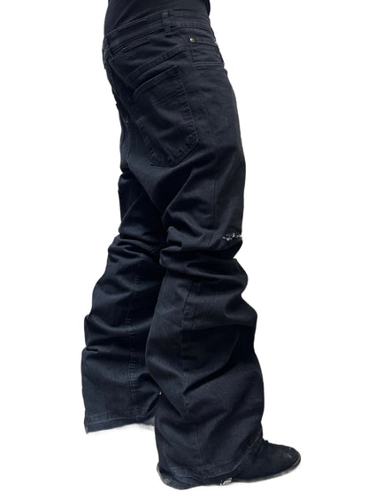 Agony Grey Distressed Jeans