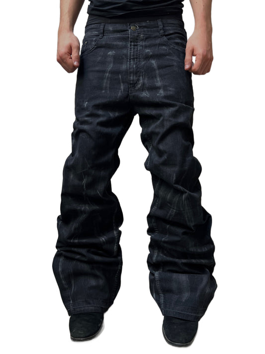 Agony waxxed jeans