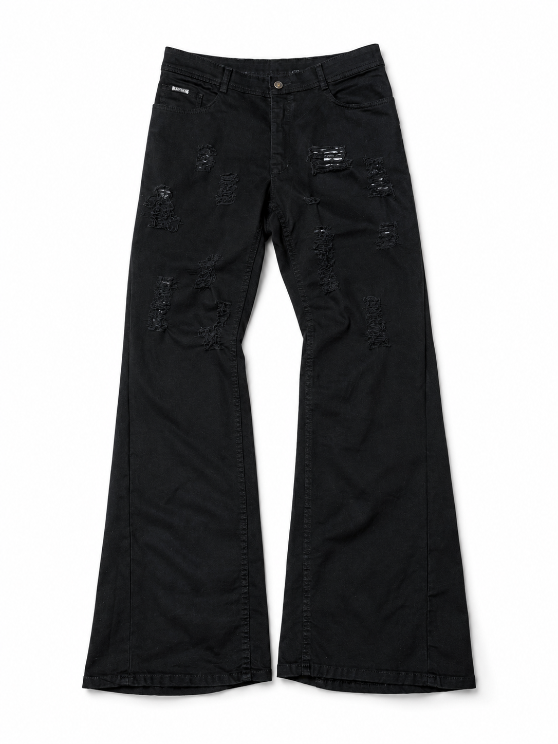 Agony Black distressed jeans