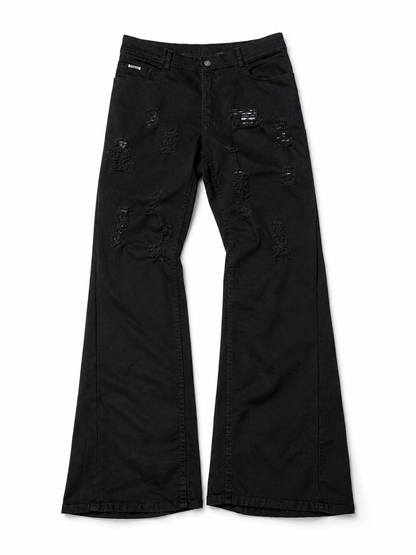 Agony Black distressed jeans