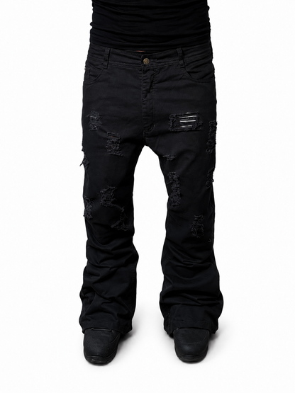 Agony Black distressed jeans