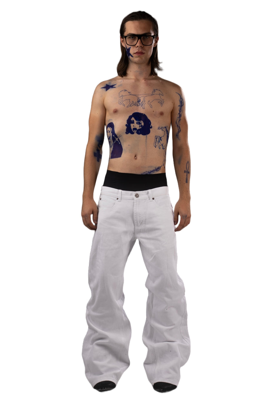 Agony White Jeans