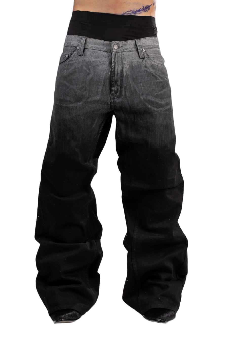 Agony Black Grey Denim