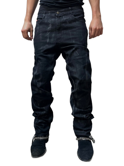 Agony waxxed jeans